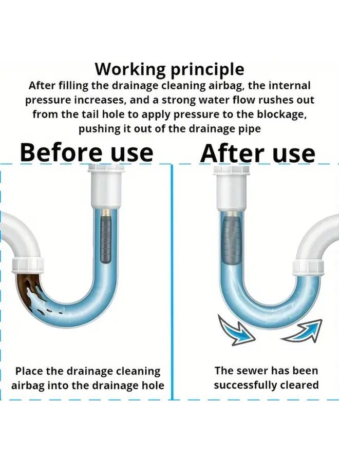 3pcs Drain Cleaner Kit Adjustable Portable For 1 6 Inch Pipes Sinks Showers Pool - Image 5