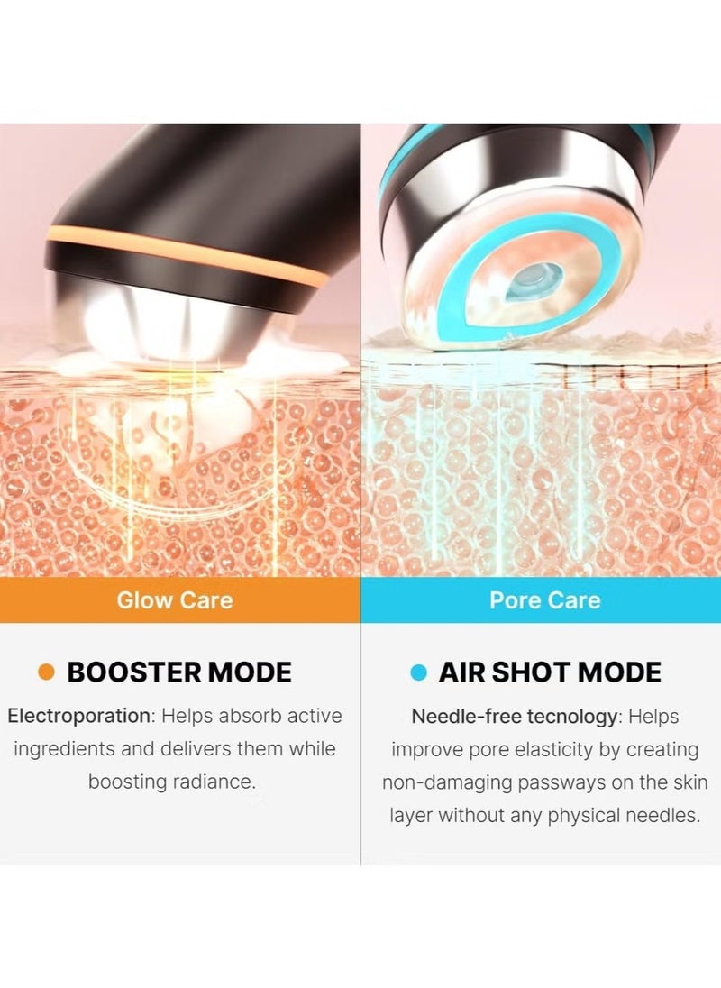 Medicube Age-R Booster Pro 6-in-1 Total Care LED Therapy, latest Upgraded version of Booster-H, for Enhanced Absorption, Radiance, Elasticity, Facial Contouring, and Pore Care  - Image 3