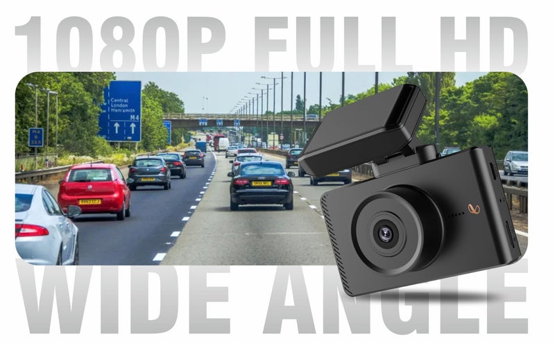 Infinity By Harman Dashcam 200D Dual HD Car Camera | 1080p Full HD Video & 3" IPS Display | Includes Rear-View Cam,| Built-in Microphone| Loop Recording, Supports SD Card (Black) - Image 5