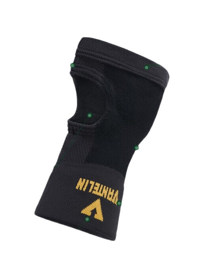 Kowa Imported Unisex Sports Wrist Support Fitness Breathable Wrist Guard Black Single Pack Size M - Image 1