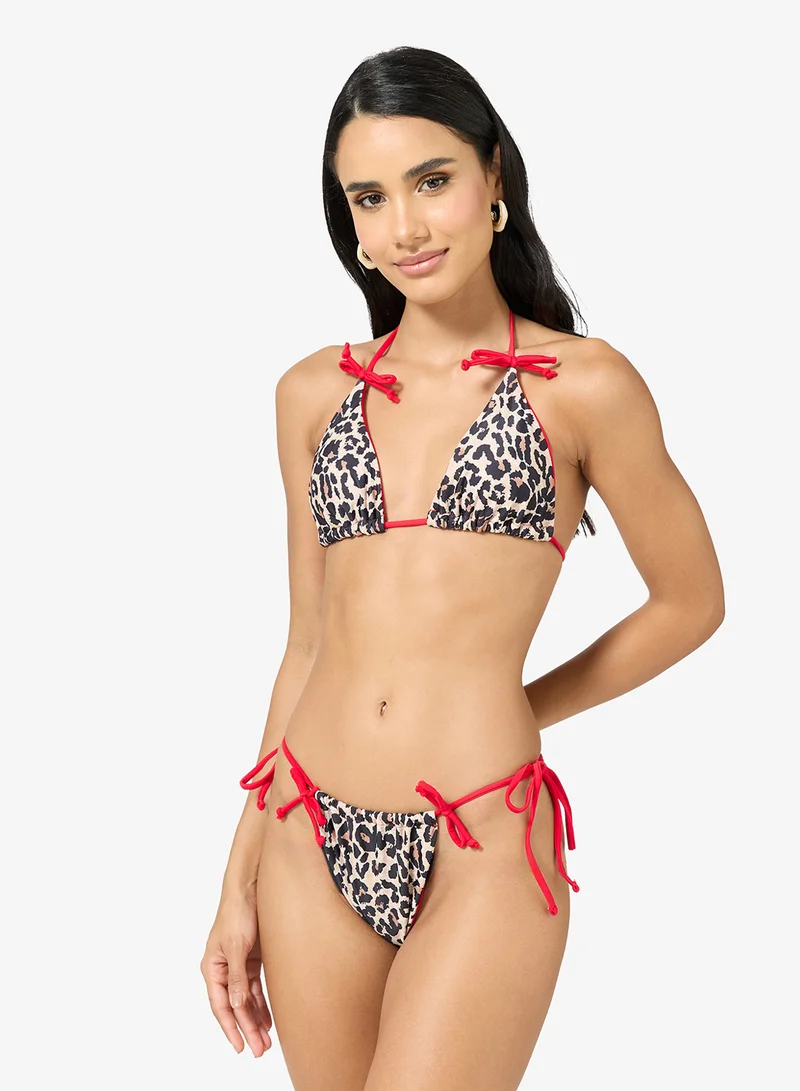 Ginger 2 PC Leopard Print Bikini