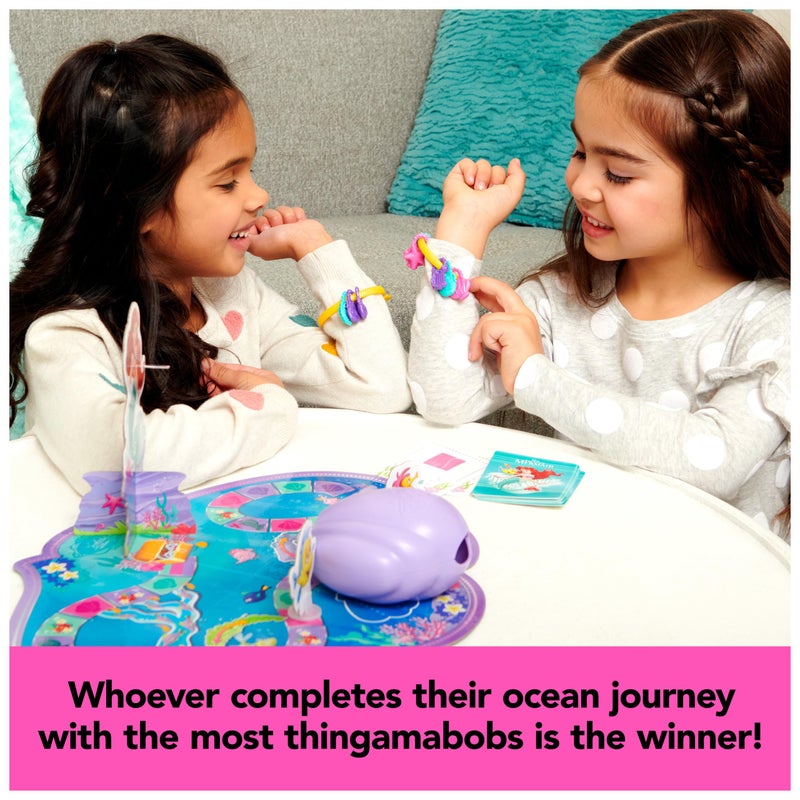Spin Master Games, Disney Princess, Little Mermaid Charming Sea Adventure Game, Disney Princess Toys for Kids, 2-4 Players, for Ages 4+ - Image 5
