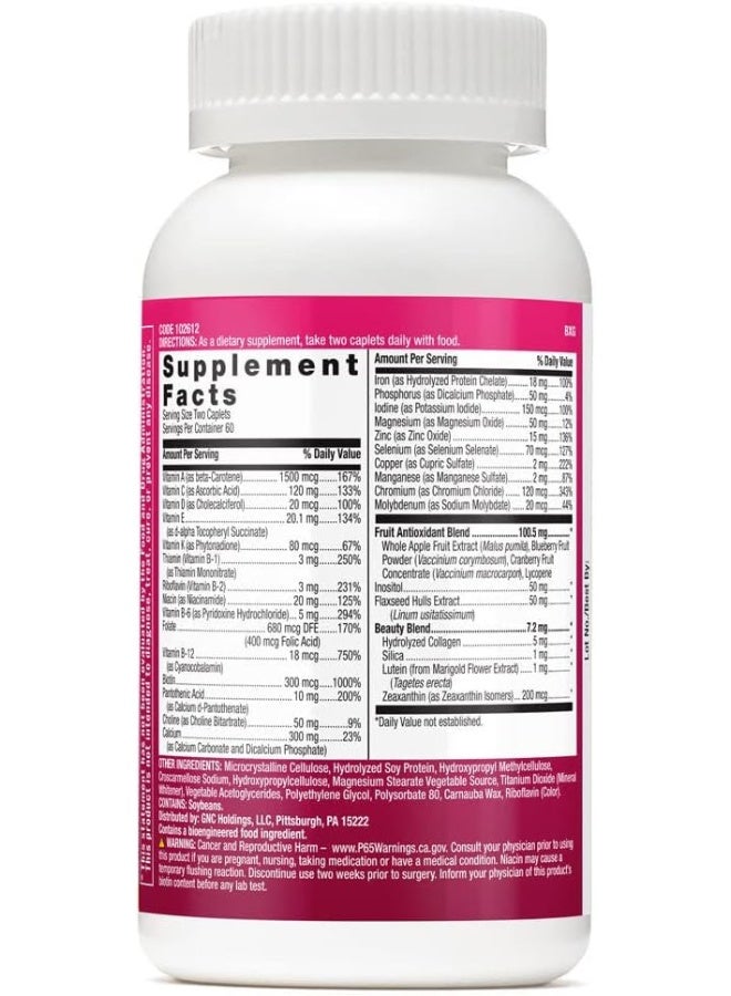 GNC Milestones Teen Multivitamins For Girls 12-17 - Image 2