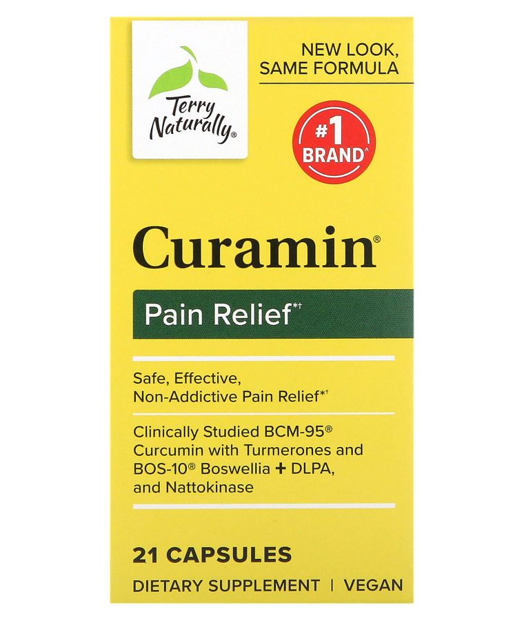 Terry Naturally Curamin Pain Relief 21 Capsules
