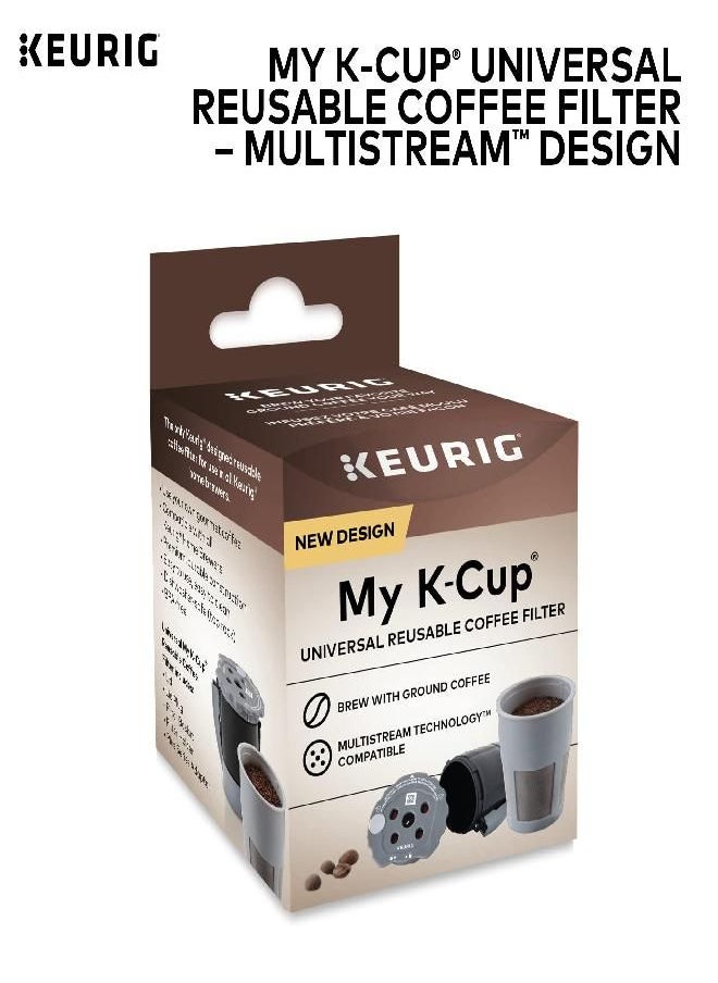 Keurig - Keurig My K-Cup Universal Reusable Filter MultiStream Technology - Gray - Image 1