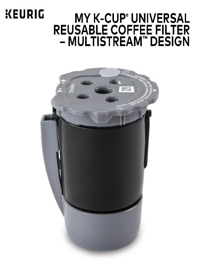 Keurig - Keurig My K-Cup Universal Reusable Filter MultiStream Technology - Gray - Image 1