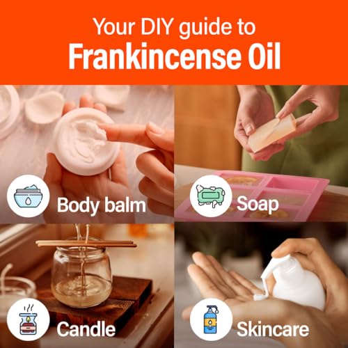 hana H'ana Frankincense Essential Oil - 1.02 Fl Oz - for Hair, Skin, Diffuser, Aromatherapy, DIY Candle & Soap Making - Image 5