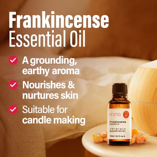 hana H'ana Frankincense Essential Oil - 1.02 Fl Oz - for Hair, Skin, Diffuser, Aromatherapy, DIY Candle & Soap Making - Image 3