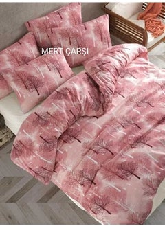 Mert Collection Çarşı Single Duvet Cover 1 Pillow Case 