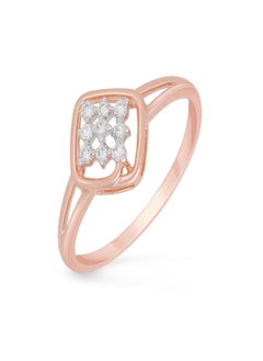 Malabar Gold and Diamonds 18 Carat 750 Purity Diamond Ring MNAAFD033RN1RVVSVS-GH14
