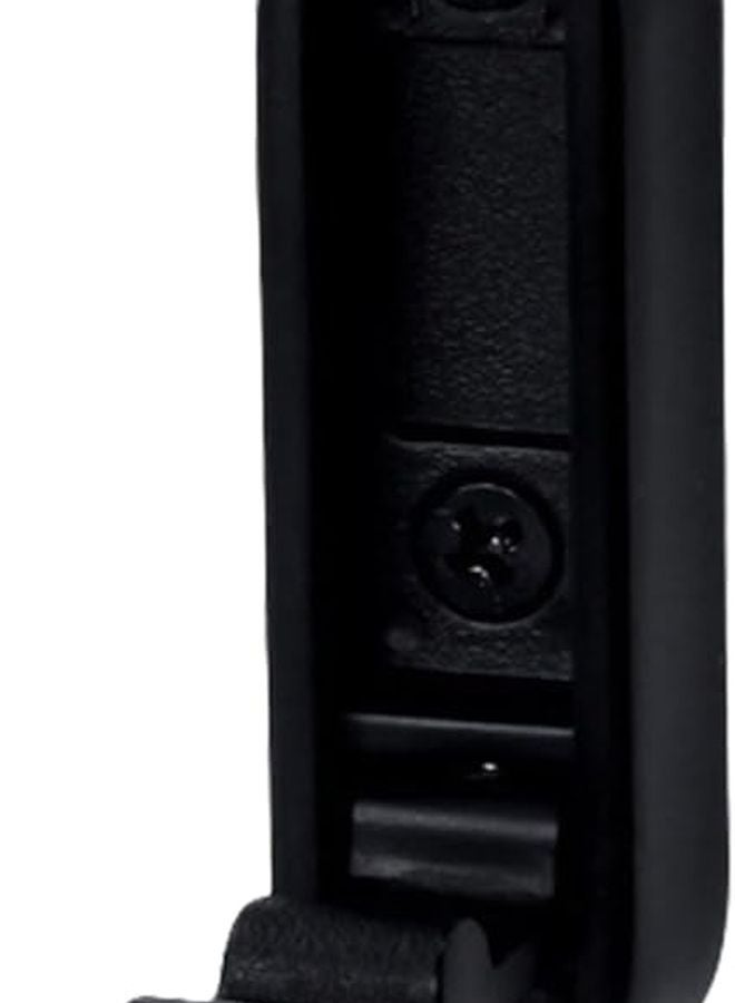 Black Foldable Alloy Wall Hook for Hanging Coat Towels Bags Space Saving - Image 2