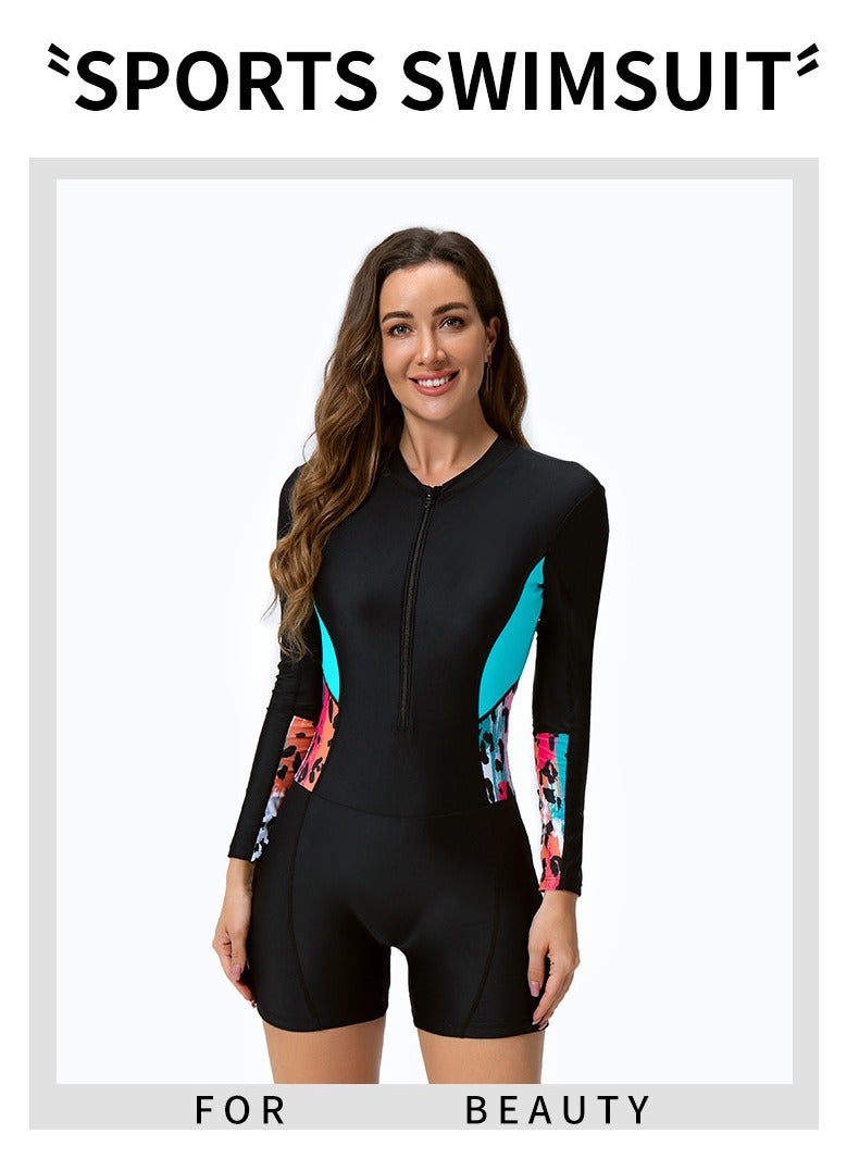 KUYING New Jumpsuit Triangle Pants Set Swimsuit - Image 2