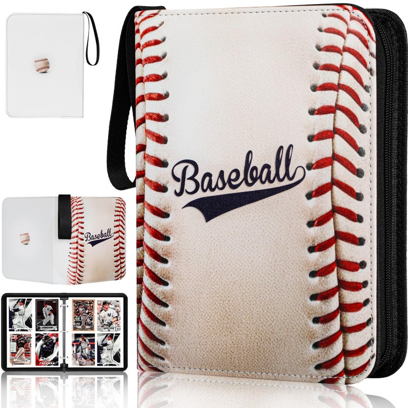 RONMONG Basketball Card Binder,2025-2026 Sports Trading Card with Sleeves Holder Album,440 Pockets Basketball Card Holder Sheets Display Storage Protectors for Collectors Boys and Girls Gift - Image 1