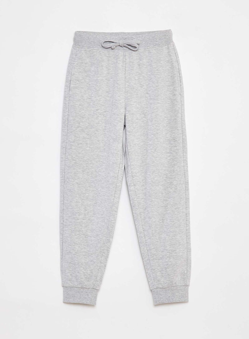 Kiabi Plain joggers with elasticated waist - Image 1