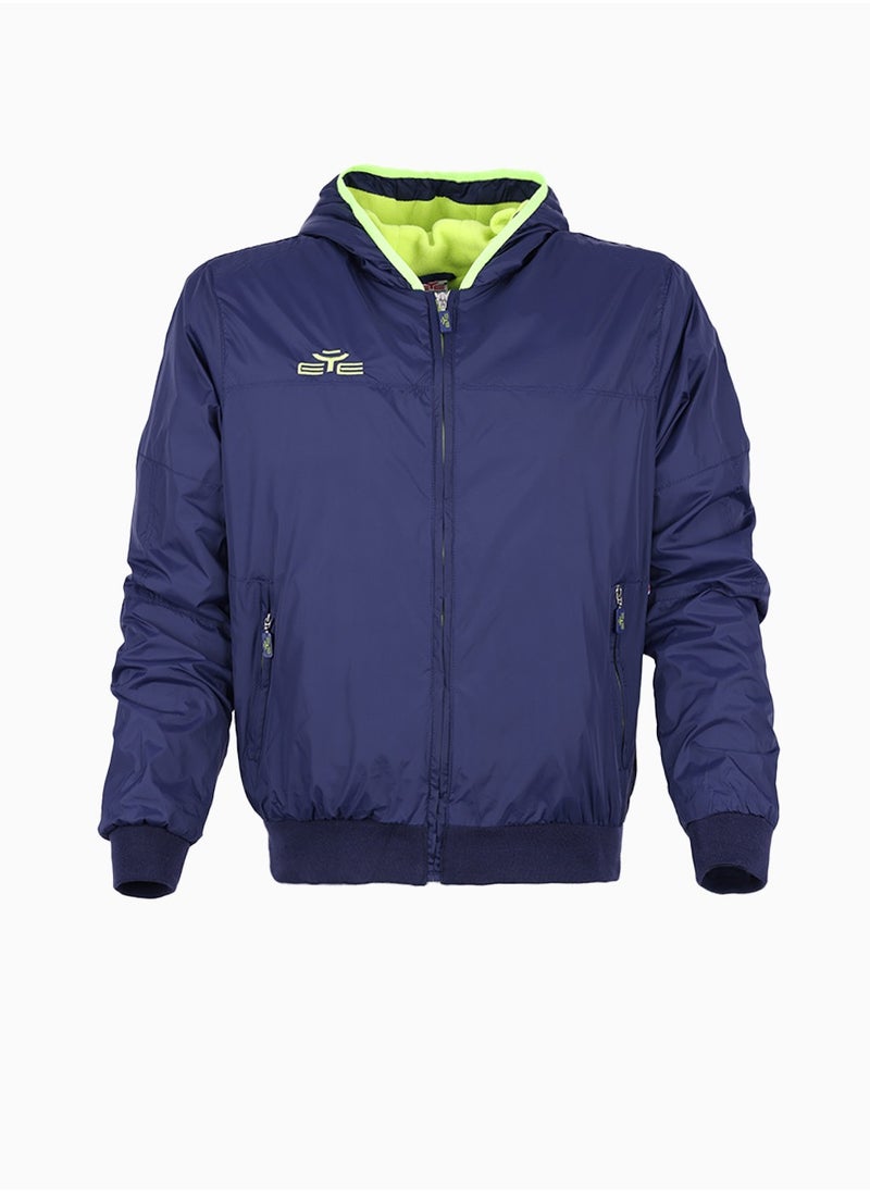 EYE Sport - Eye Sport Storm Jacket for Men - Navy Blue with Fluorescent Blue Accents - Image 1