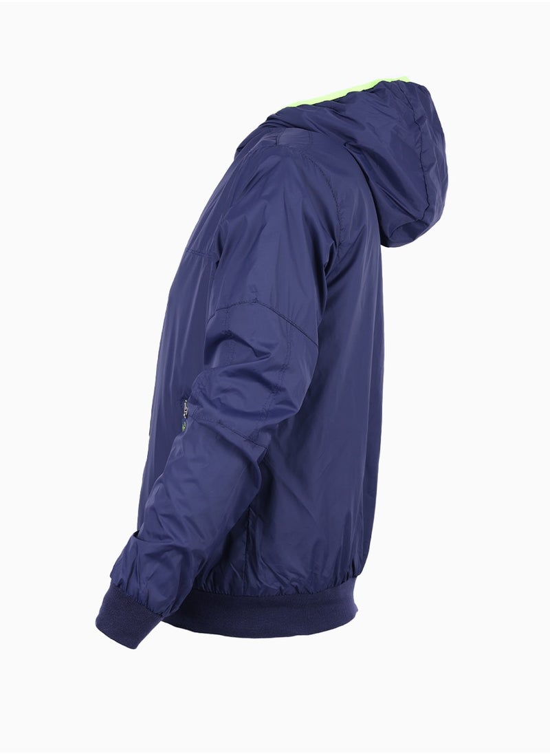 EYE Sport - Eye Sport Storm Jacket for Men - Navy Blue with Fluorescent Blue Accents - Image 1