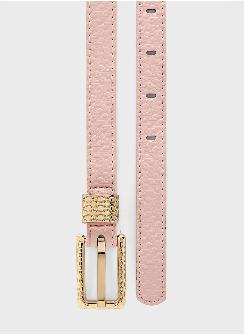 ايلا Mild Grain Slim Belt