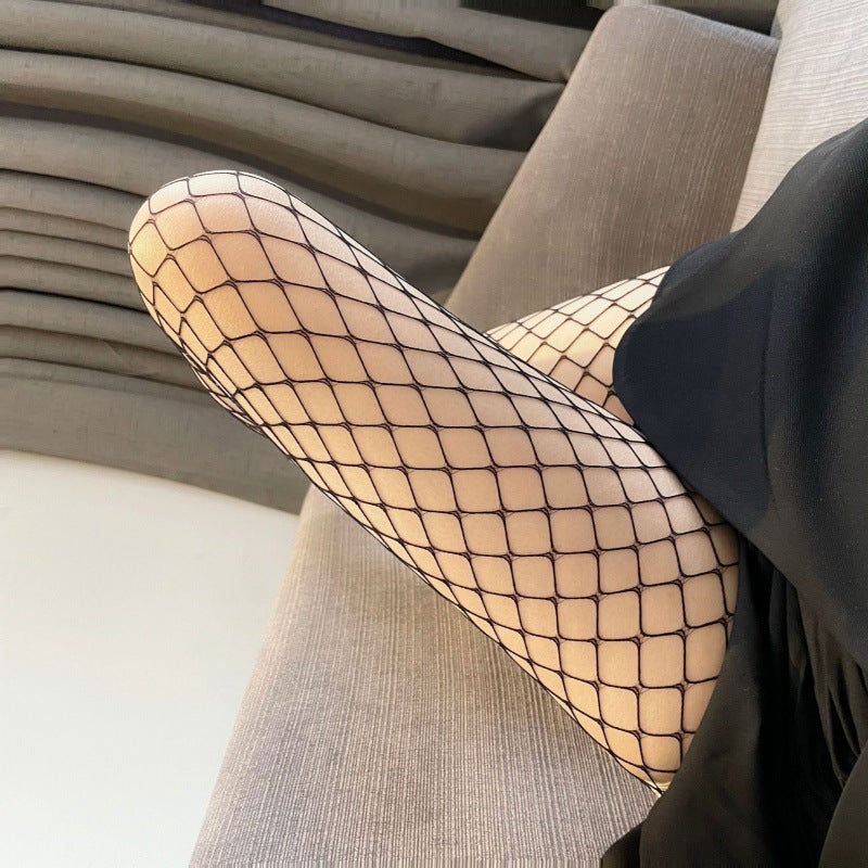in stock net stockings fishnet stockings stockings women sexy black silk women thin tight fishnet stockings summer net stockings for children - Image 5