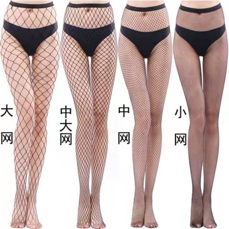 in stock net stockings fishnet stockings stockings women sexy black silk women thin tight fishnet stockings summer net stockings for children - Image 2
