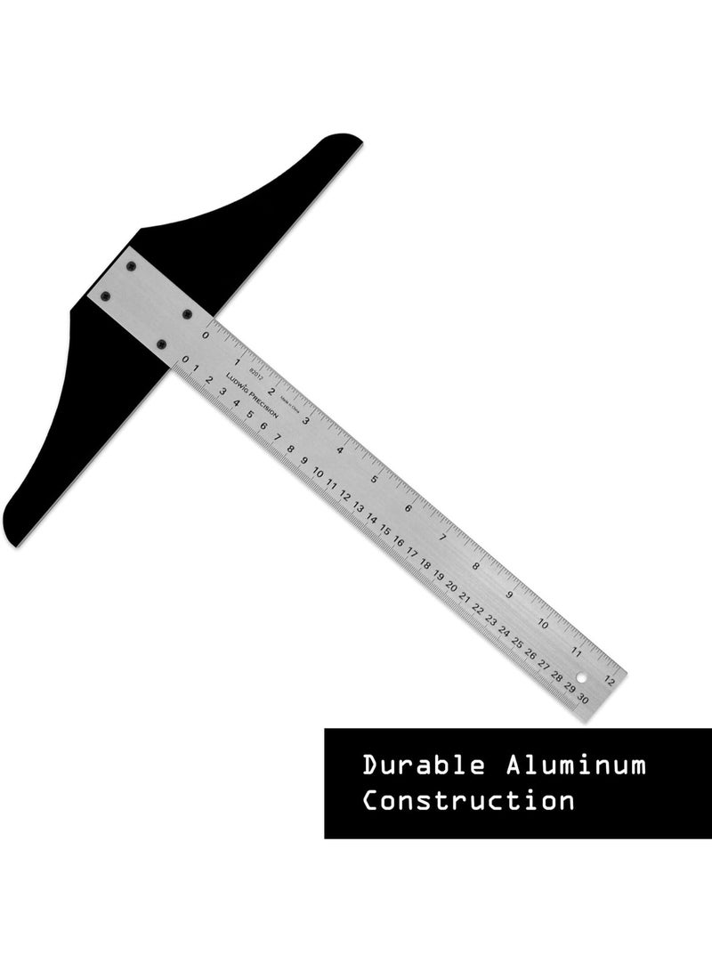 Ludwig Precision 30" Standard T-Square for Art, Framing and Drafting, 1 Pack - Image 2