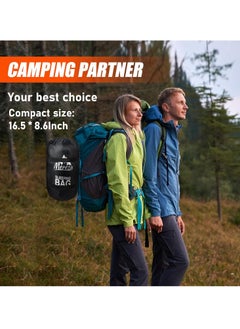 Mereza Sleeping Bags XL for Adults, Large Wide Sleeping Bag for Camping & Backpacking, Big and Tall Sleeping Bags, 4 Season Warm & Cool Weather with Compression Sack(Red)  - Image 4