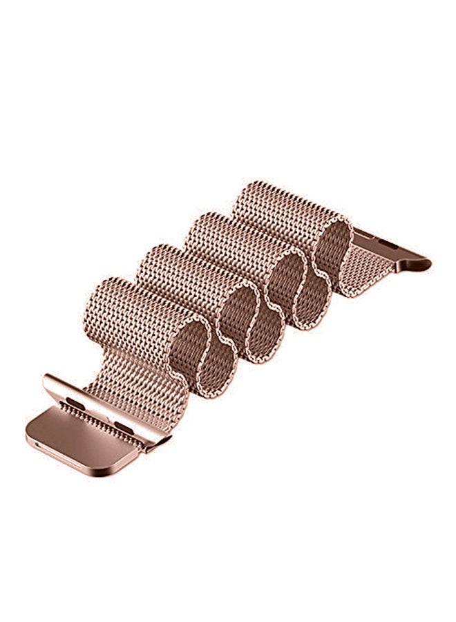 TraMx Replacement Band For Apple Watch Series 1/2/3 42mm Rose Gold - Image 3