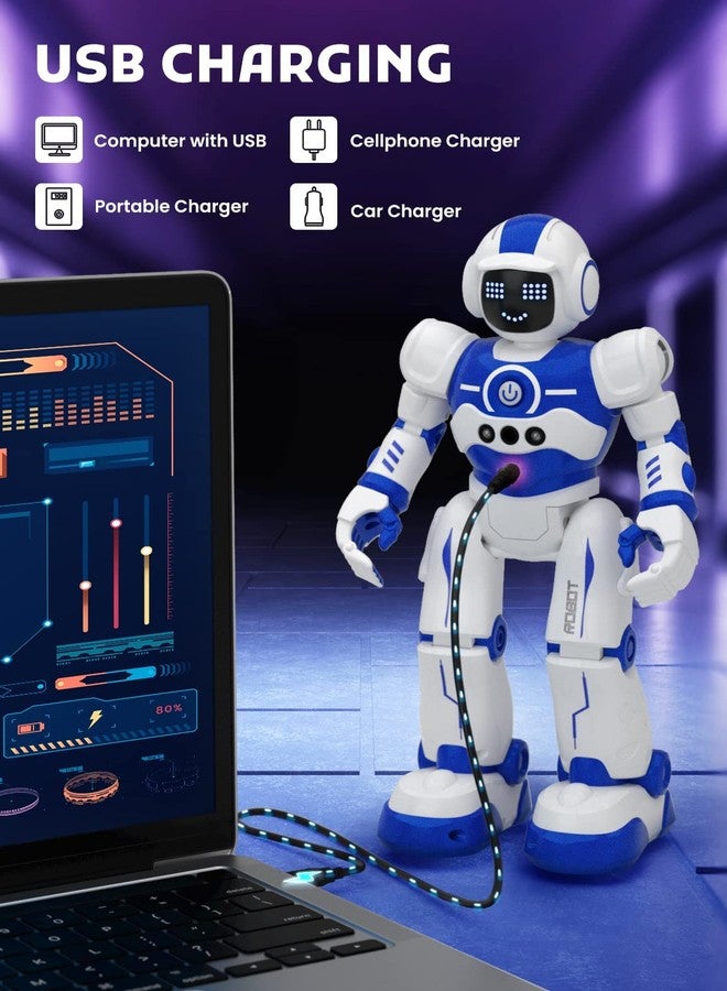 EduCuties Robot Toys for Kids,Programmable Remote Control Smart Walking Dancing Robot Toy with Gesture & Sensing for Age 4 5 6 7 8 9 10 Year Old Boys for Birthday Present - Image 4