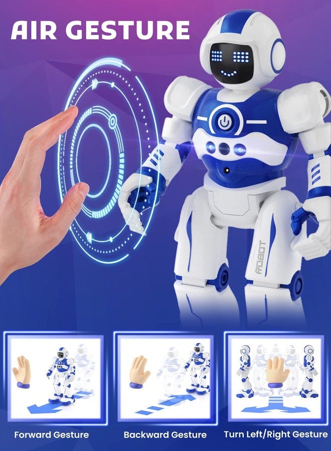 EduCuties Robot Toys for Kids,Programmable Remote Control Smart Walking Dancing Robot Toy with Gesture & Sensing for Age 4 5 6 7 8 9 10 Year Old Boys for Birthday Present - Image 3