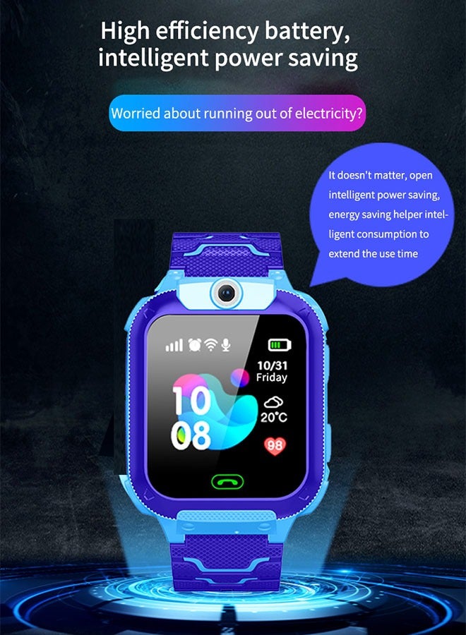 Arabest Children Smart Watches,Touchscreen Wrist Smart Phone Watch with Phone Calling/Text Messaging/Tracker Multifunction Rechargeable Toddler Watch for Boy/Girl Birthday Gifts,Children's Phone Alternative  - Image 3