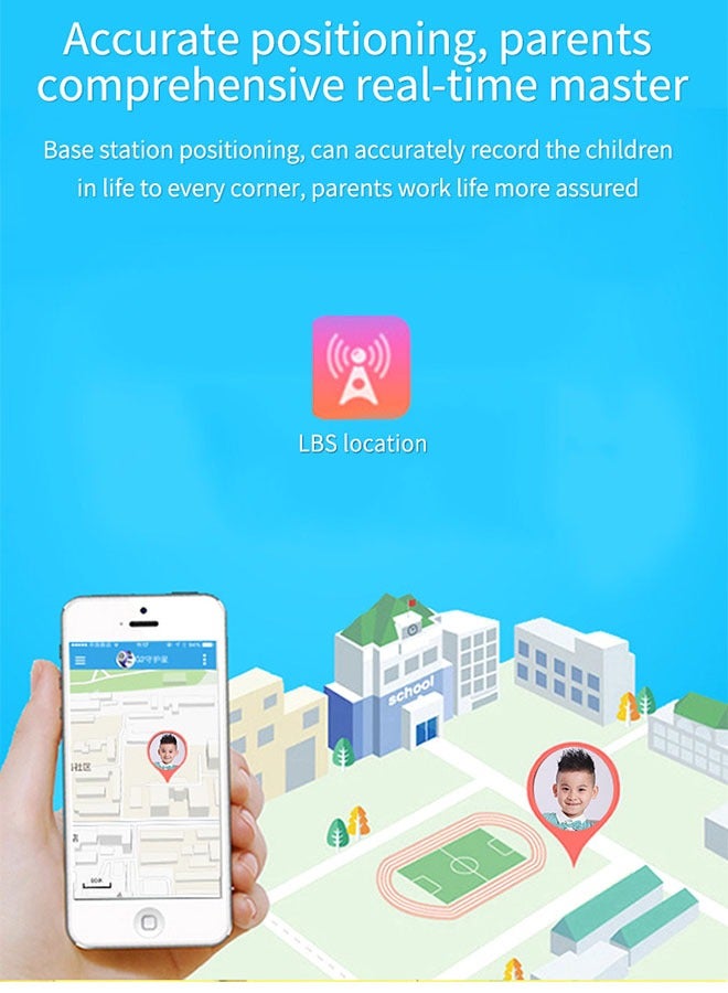 Arabest Children Smart Watches,Touchscreen Wrist Smart Phone Watch with Phone Calling/Text Messaging/Tracker Multifunction Rechargeable Toddler Watch for Boy/Girl Birthday Gifts,Children's Phone Alternative  - Image 5