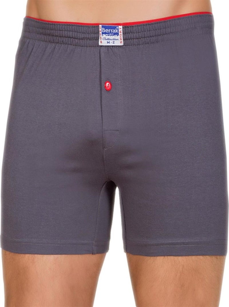 Berrak 1099 6-Pack Economical Cotton Towel Waist Buttoned Men's Boxer - Image 2