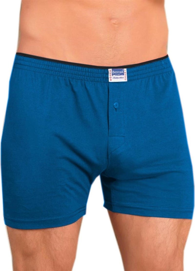 Berrak 1099 6-Pack Economical Cotton Towel Waist Buttoned Men's Boxer - Image 4