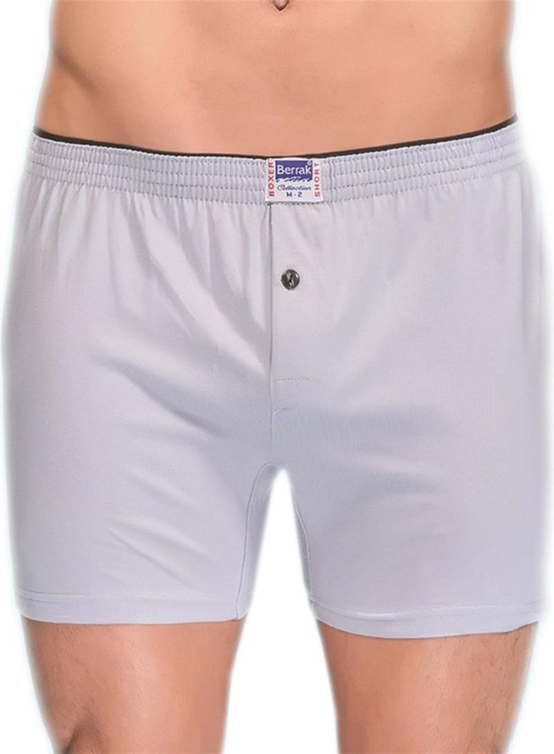 Berrak 1099 6-Pack Economical Cotton Towel Waist Buttoned Men's Boxer - Image 3