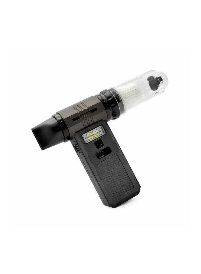 Portable 3-in-1 High-Velocity Compressed Air Duster - Electric Turbo Jet Fan for Keyboard Cleaning and Car Drying - Image 4