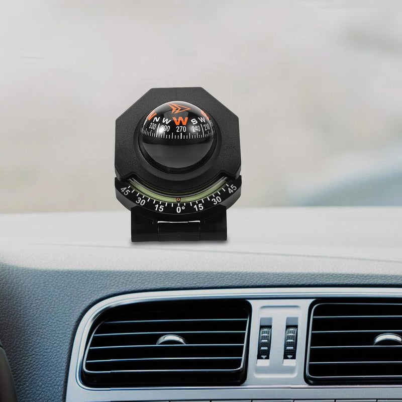Dashboard Mount Adhesive Car Compass Ball High Precision Marine Navigation Accessory - Image 5