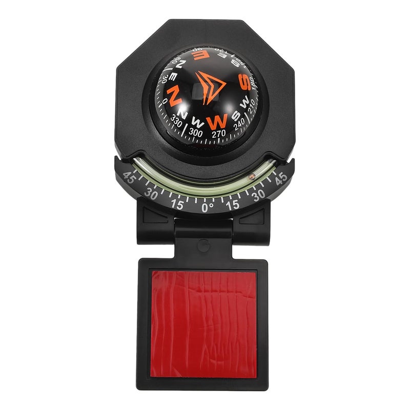 Dashboard Mount Adhesive Car Compass Ball High Precision Marine Navigation Accessory - Image 2