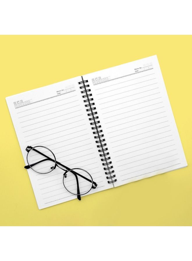 NIBEMINENT 50-Sheet Multifunctional Notebook Red - Image 2
