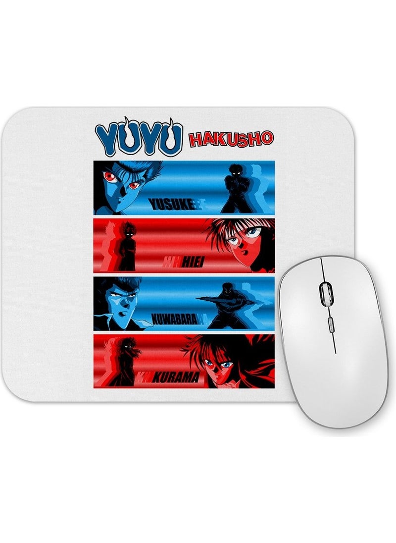 Print Shop Yu Yu Hakusho Personagens Mouse Pad