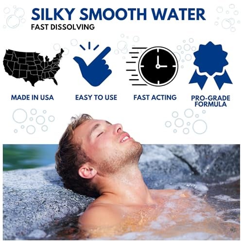Ahh-Some AhhSome 2-Inch Mini Bromine Tablets 1.5 Lbs for Spa and Hot Tub Sanitizer | Slow-Dissolving Brominating Tabs for Pools | Chlorine Odor-Free, Long-Lasting Spa Water Treatment - Image 4