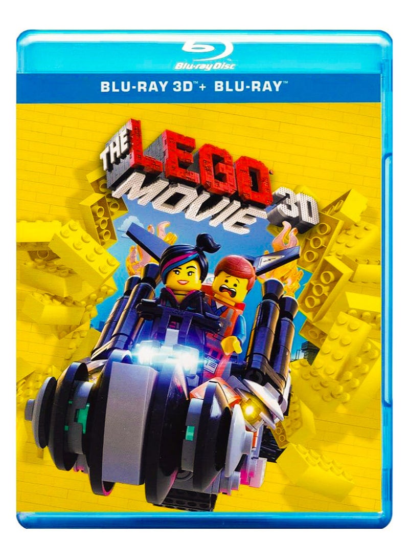 The Lego Movie - 3D Blu-ray + Blu-ray - Arabic Subtitle Included