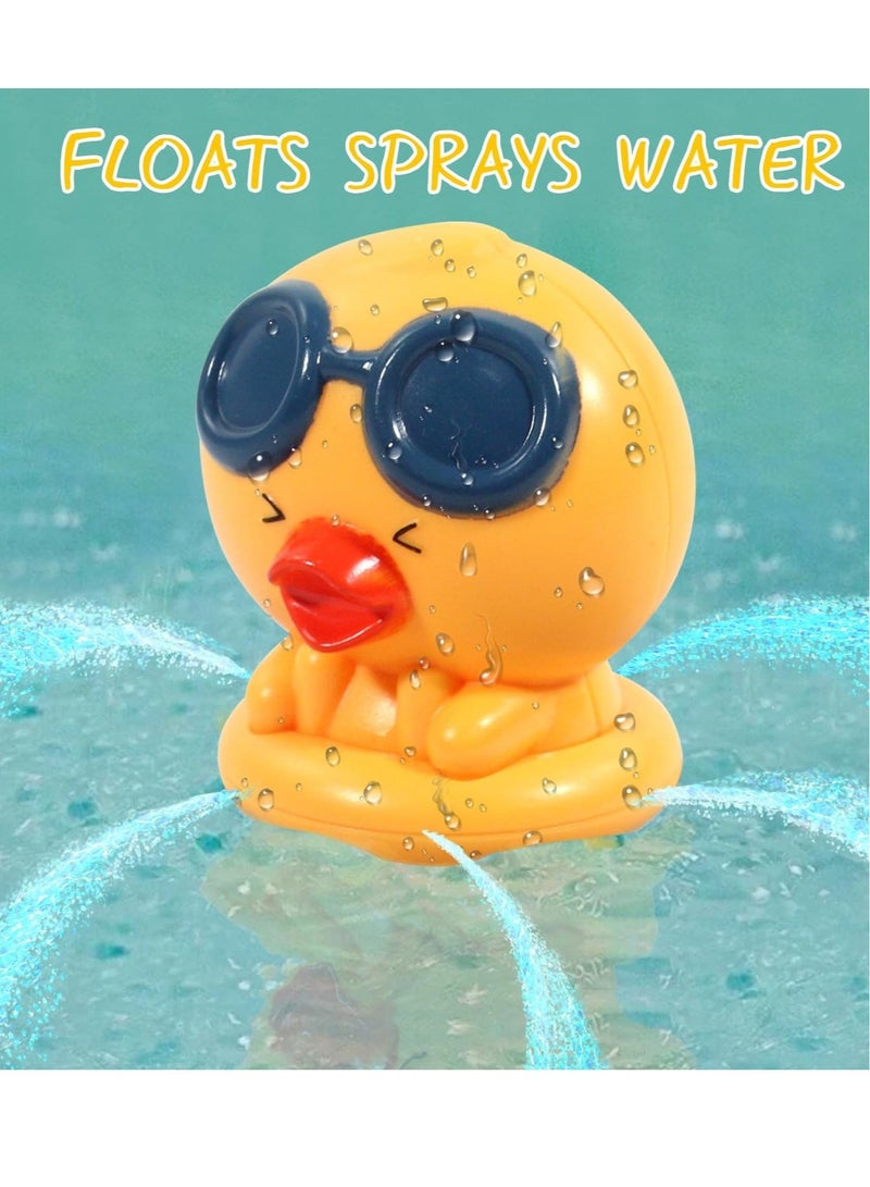 Captaintech Bathtub Toys for Kids, Bath Toys, Whale Bath Toy Sprinkler, Stingray Automatic Spray Water, Induction Sprinkler Bathtub Baby Toys for Infants Toddlers, Pool Bathroom Baby Toy Boys & Girls Gift - Image 2