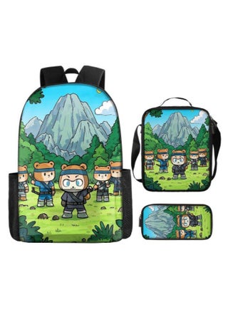Three-piece set of cartoon characters (schoolbag, for students) - 641 - pzsku/ZA4ECFDC0C8D6D30EF858Z/45/1745223586/709b10c7-dab3-47ae-8ef8-c2bbfb64495e