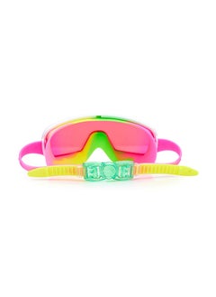 Bling2O Multicolor Melon Chromatic Kids Swimming Goggles - Ages 5+ - Anti Fog, No Leak, Non Slip, UV Protection - Hard Travel Case - Lead and Latex Free  - Image 2