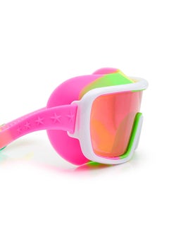 Bling2O Multicolor Melon Chromatic Kids Swimming Goggles - Ages 5+ - Anti Fog, No Leak, Non Slip, UV Protection - Hard Travel Case - Lead and Latex Free  - Image 4