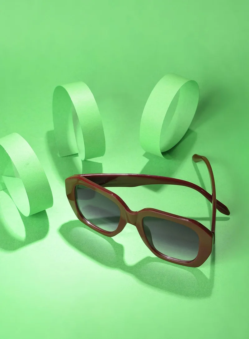 Haute Sauce Black Lens Purple Wayfarer Sunglasses