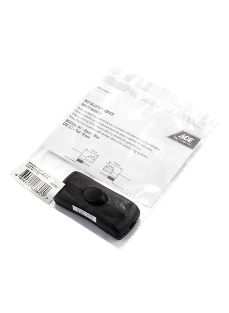ACE Ace 2-Amp Inline Bed Switch Black