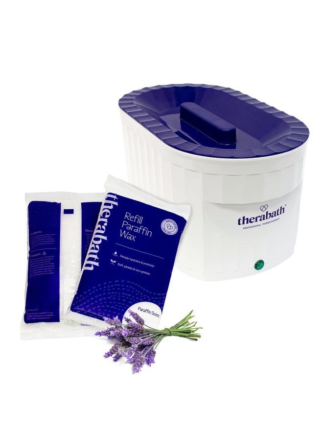 therabath Professional Thermotherapy Paraffin Bath - Arthritis Treatment Relieves Muscle Stiffness - for Hands, Feet, Face and Body - 6 lbs Lavender Harmony - Image 1