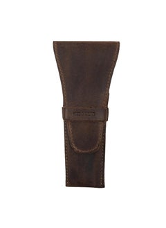Hide & Drink Hide  Drink Safety Razor Case Rustic Travel Cover Shaving Accessories for Men and Women Personal Care Essentials Full Grain Leather Handmade Bourbon Brown 