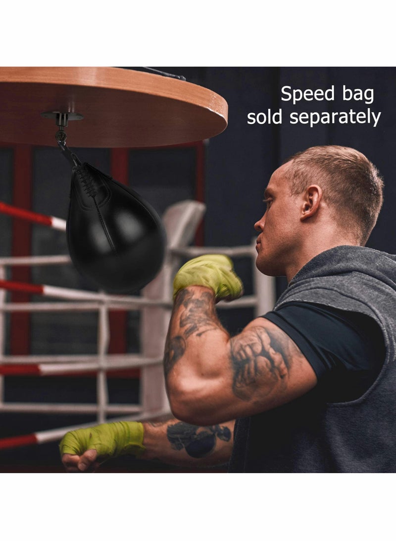 Y&D Speed Bag Swivels, Stainless Steel Heavy Hangers Bracket, Boxing Swivel with 360° Ball Bearing, Complete Mount Hardware Kit, Multi-Direction Duty Ceiling Hook Hanger - Image 5