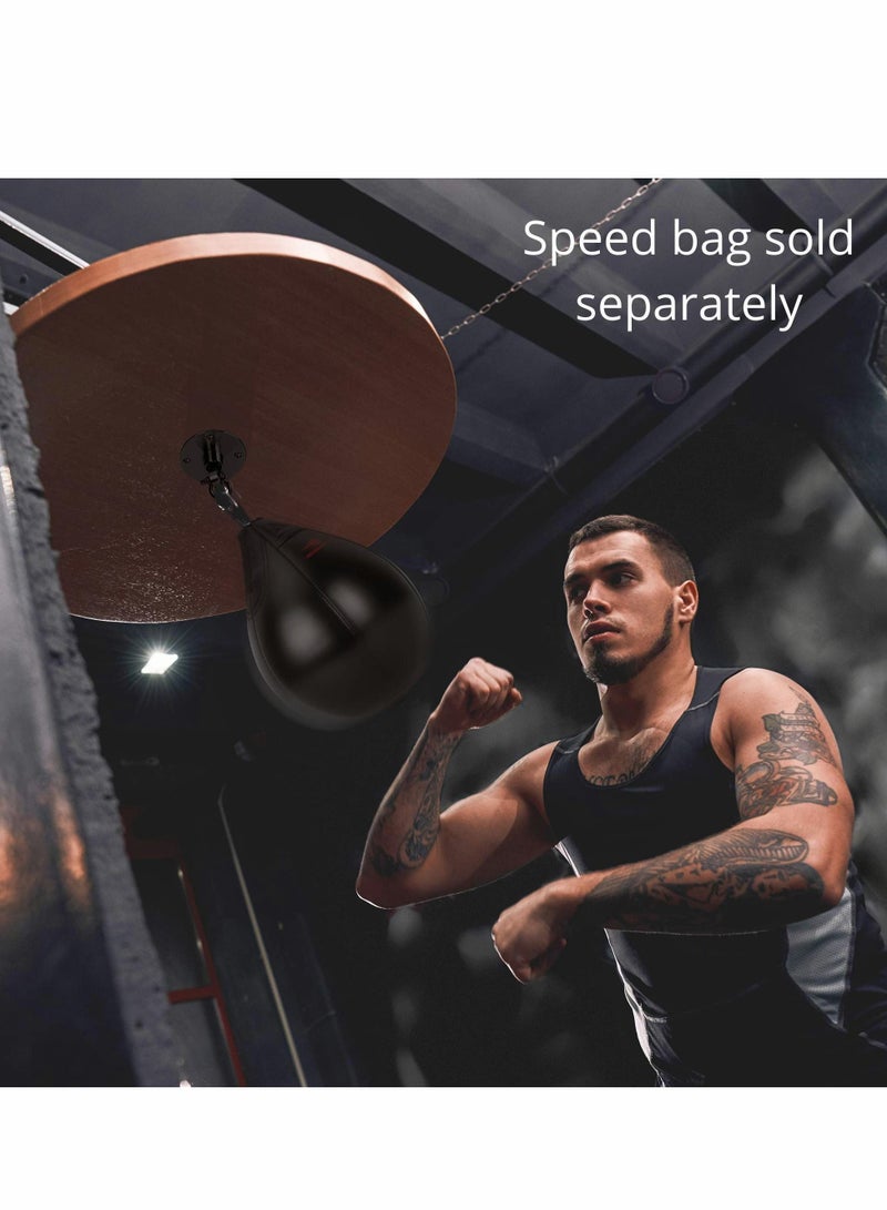 Y&D Speed Bag Swivels, Stainless Steel Heavy Hangers Bracket, Boxing Swivel with 360° Ball Bearing, Complete Mount Hardware Kit, Multi-Direction Duty Ceiling Hook Hanger - Image 3